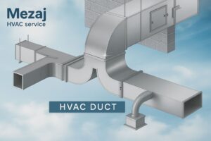 Mezaj HVAC Ducting Work.