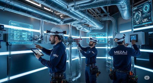 HVAC Service working with Smarts Way