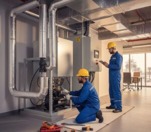 Heating system repair