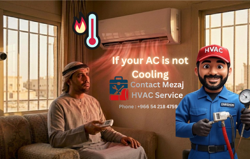 If Ac not cooling 
